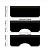 3-Piece Magnetic PU Leather Car Fender Cover Set for Auto
