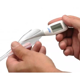 ADC 빠른 읽기 디지털 온도계 유연한 팁 컬러 코드 백라이트가 있는 대형 LCD 디스플레이 ADC Fast Read Digital Thermometer with Flexible Tip Color Coded and Large LCD Display with Backlight