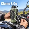 Adjustable Motorcycle Bike Cup Holder Handlebar Mount, Universal Drink Holder