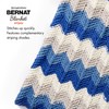 Bernat Blanket Stripes Red Alert Yarn - 2 Pack of