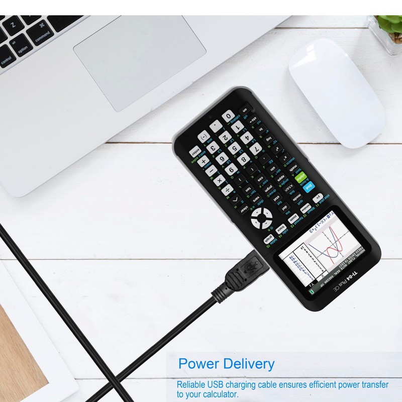USB Charging Cable Power Cord 3.3Ft for Texas Instruments TI-84