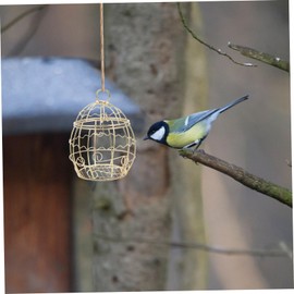 GANAZONO 3pcs Hanging Suet Feeder for Outdoor Use Bird Feeder Holder for Garden Decor Versatile Suet Holder for Balcony Backyard