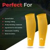 MediCaptain Pre Cut Soccer Sock Sleeves, Companion for Soccer Grip