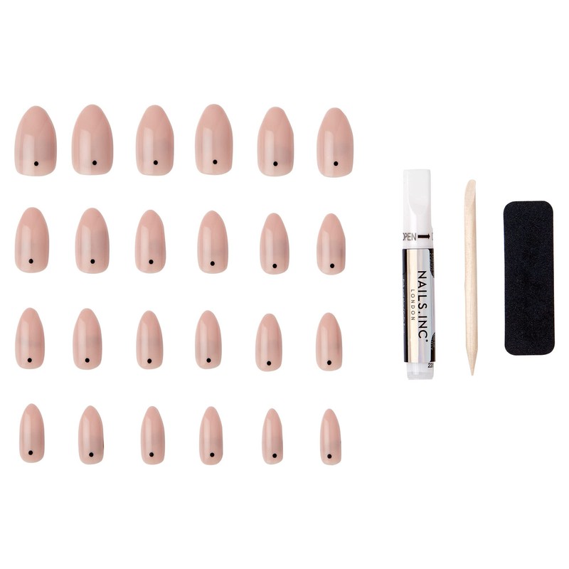 Nails. INC Going Dotty False Nails with 24 Dot Print