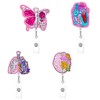 elephtree 8Pcs Cute Labor and Delivery Nurse Badge Reels Retractable
