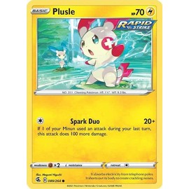 Plusle - 089/264 - Common - Sword & Shield - Fusion Strike