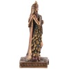 Veronese Miniature Figurine Greek Goddess Hera - Painted with Bronze