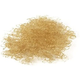 Rayher Engelshaar, goldblond, Beutel 10 g, Engelslocken, Puppenhaar, Christbaumschmuck, Flowerhair, 7650206