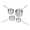 4PCS/Set Stainless Steel Measuring Cup Kitchen Measuring Spoon with Scale