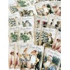 Christmas Card Lot Of 50+ Shabby Chic Santa Cards Christmas