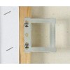 SISI UK® 10 x CWH1 Square Hangers Stretched Canvas Hollow Back Picture Frames + Screws