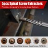 15Pcs Screw Extractor Set, Easy Out Extractor Set, Left Hand