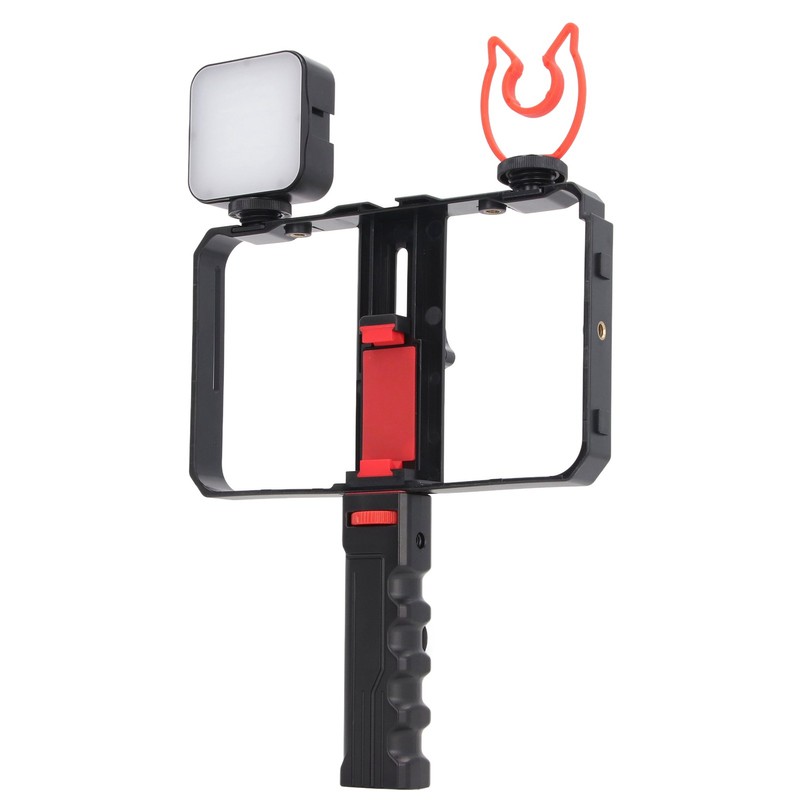 Phone Video Rig Kit with Handle Phone Stabilizer Cage Fill