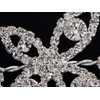Alilang Silvery Tone Bridal Wedding Headpiece Zirconia Cubic Crystal Rhinestone