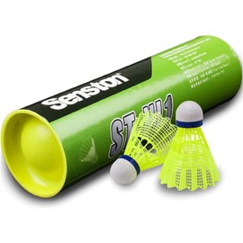 Senston Badminton Shuttlecocks 6 pcs Nylon Shuttlecocks Badminton Ball for Training,Beginner,Family exercise