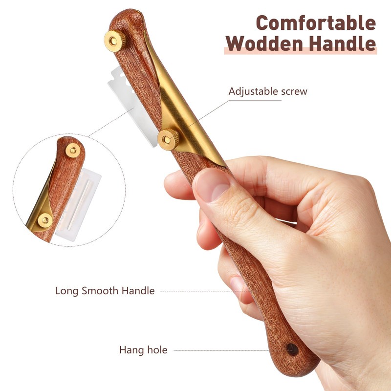 DOITOOL Bread Lame Tool - Stainless Steel Bread Lame Dough