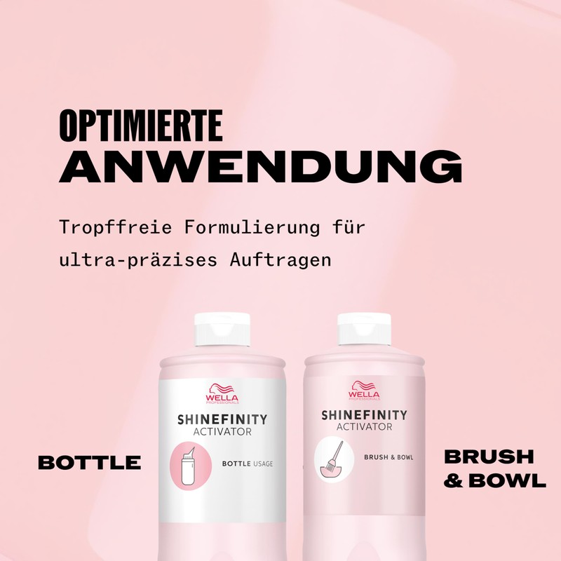 Wella Professionals Shinefinity Activator - Brush & Bowl - 2%