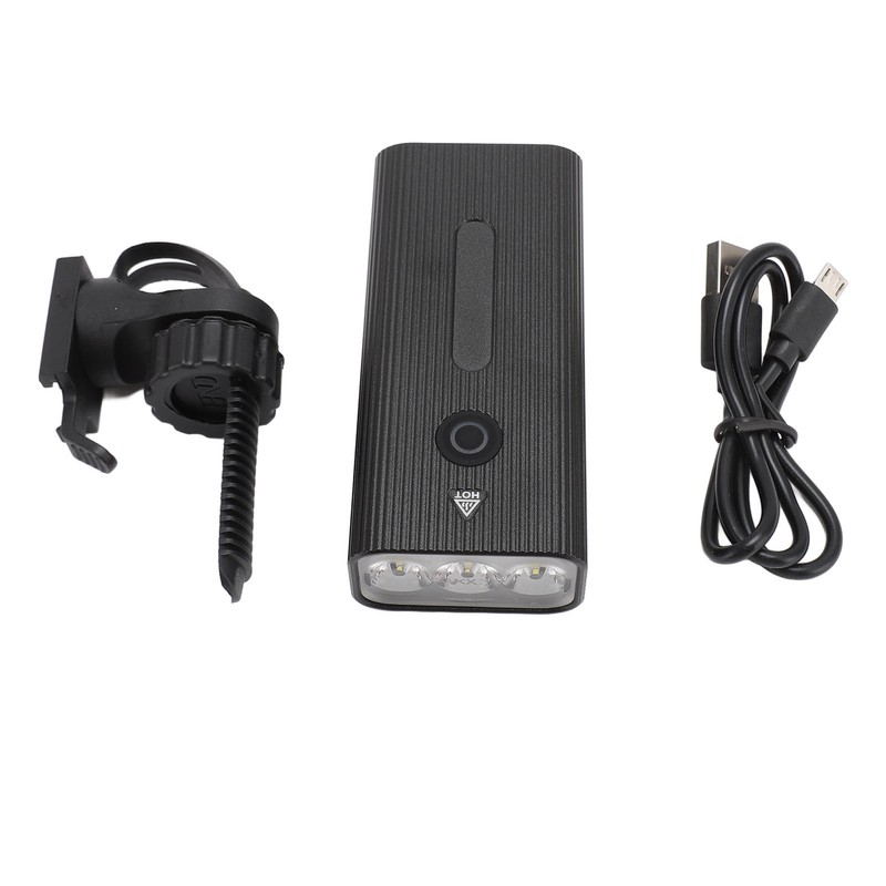LED Flashlight Large Floodlight Spotlight USB Fast Charging Waterproof 1200mah