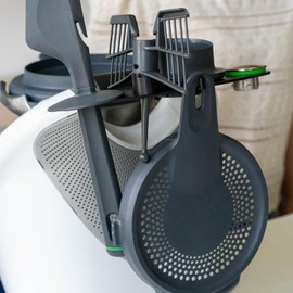 Kitchen Storage Rack Holder Space for Up to 5 Accessories Compatible with Thermomix TM5/TM6 Compatible with Thermomix Accessories