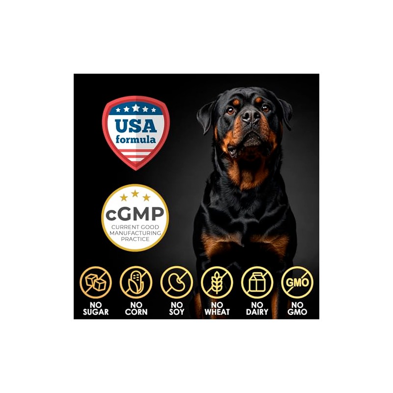 11-in-1 Muscle Gain Chews - Weight Gain Supplements for Dogs