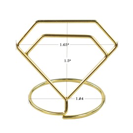 ZGQHZR 20Pcs Wedding Table Number Stand Place Card Holders For Table Setting Mini Table Menu Display Holder Stand for Memo,Cards,Pictures in Wedding,Birthday Party,Anniversary