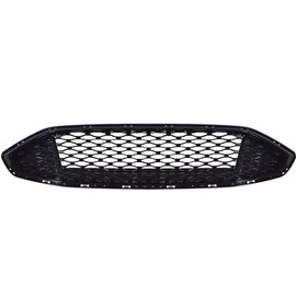 munirater Front Hood Bumper Grill Honeycomb Gloss Black Grille Cover Replacement for Fusion 2017 2018
