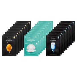 JM Solution Mask Pack Honey Glow 10p + Ringer Water Glow 10p + Blue Glow 10p Set, 30 pieces, 1 piece / 제이엠솔루션 마스크팩 꿀광 10p + 링거 물광 10p + 청광 10p 세트, 30개입, 1개
