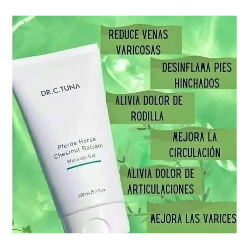 Gel Para Masajes Castaño De Indias Dr C Tuna/ Farmasi