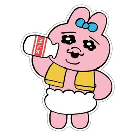 Kamiojapan Panchu Rabbit [Die Cut Sticker] Mini Deco Sticker / Gyunyu