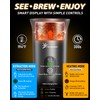Yorenson Portable Coffee Maker for Travel,Self-Heating Espresso Machine with USB-C,LED