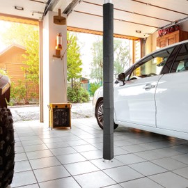 Hudson Comfort Basement Pole Wrap - Garage Pole Padding with Anti Slip Fabric - Strong Hook and Loop for A Tight Wrap - Round Column Wrap 10mm Foam - 12x24 Inches (6 Pack) - 6 Feet of Protection