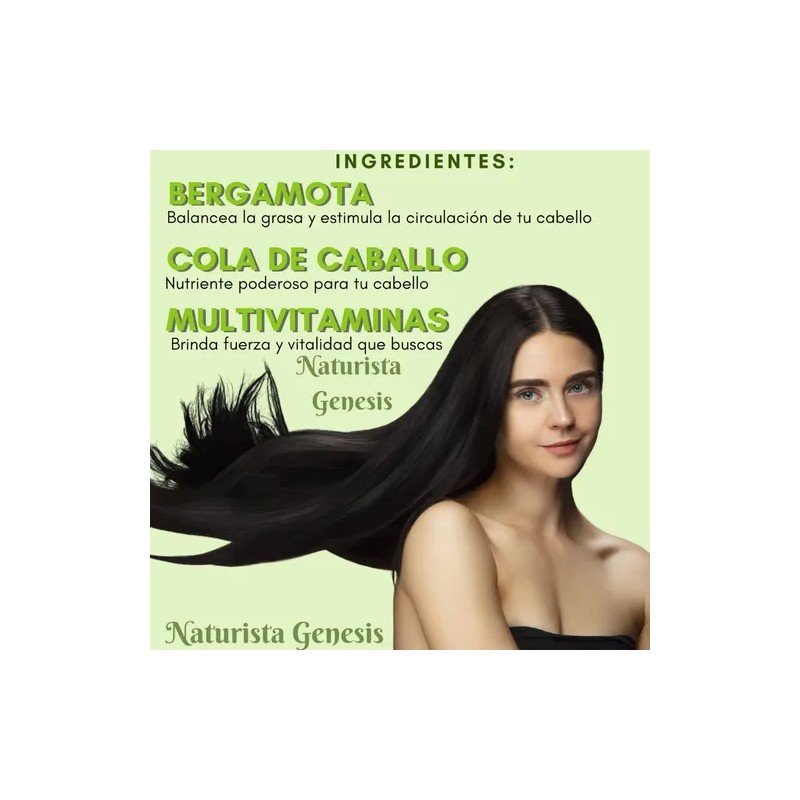 2 Shampoo Bergamota Kit + Tónico + Acondiconador + 2