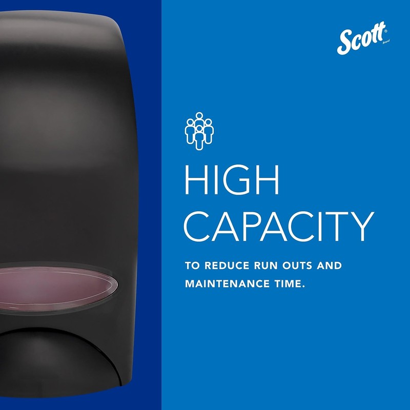 Scott® Essential™ High Capacity Manual Soap and Hand Sanitizer Dispenser