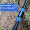 FIFIBANG 32 mm Ball Valve for PE Pipe, Pack of