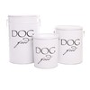 Harry Barker Pet Food Storage Collection, Classic White Food Storage