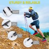 Collapsible Hiking Trekking Pole DecorSea Adjustable Walking Hiking Sticks Lightweight
