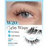 BEYELIAN Wispy Eyelashes Natural Look 8-17mm Cat Eye Wispy Lashes