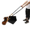 HAPPCUCOE 14 Inch Push Lawn Mower,Adjustable Cutting Height, with Grass