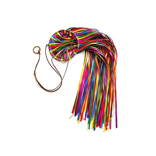 Satin Ribbon Windsock Streamer, Outdoor Decorations for Your Patio, Garden,