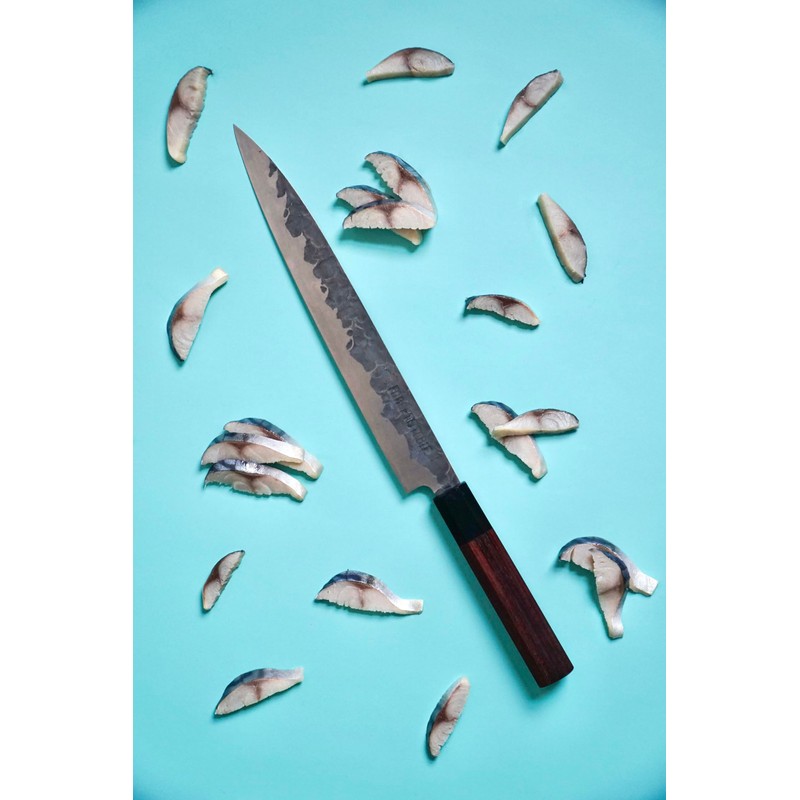 Forge To Table Hand Forged Japanese Steel 10" Sujihiki Slicing