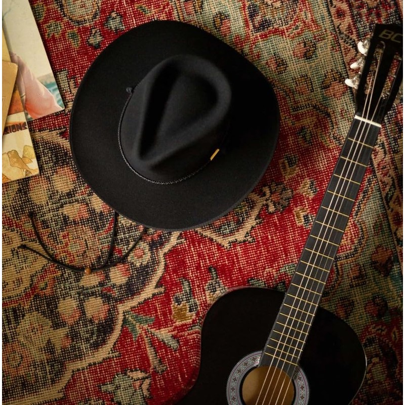 Stetson Men's The Quicklink Western Outdoor Hat (Black, 7 3/4)