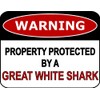 PCSCP Warning Property Protected By A Great White Shark 11