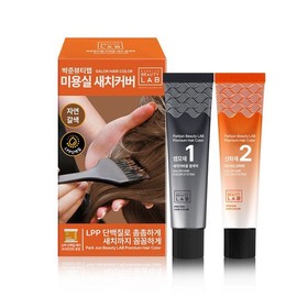 Park Jun Beauty Lab 박준뷰티랩 미용실 새치커버 염색약 자연갈색 120g Park Jun Beauty Lab Hair Salon Gray Hair Cover Dye Natural Brown 120g