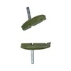Kool Stop Claw 2 Bicycle Brake Shoes (Cantilever, Ceramic Green)