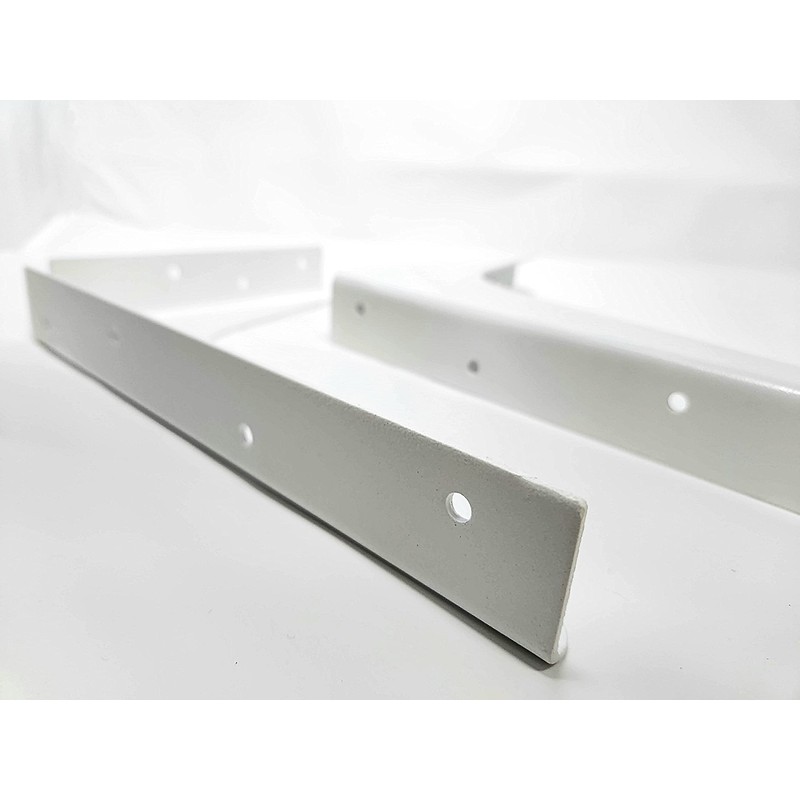 One Pair Workstation Heavy-Duty Reversible Brackets 1000lb. Load Capacity [per