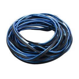 Riloer Car Interior Dashboard Panel Decoration Trim Strips 10m/32.8ft Universal Car Gap Fillers, Automobile Moulding Line Decorative DIY Flexible Strip Garnish with Installing Tool, Blue