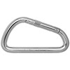 123 KB10 Carabiner, Steel Modified D-Shaped, No Ring