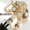 BLARYETI Elephant Wine Stopper, Lucky Trunk Up Animal Wine Bottle