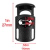 Ellipse Spring Cord Lock (1/4 Inch) – Paracord Planet –