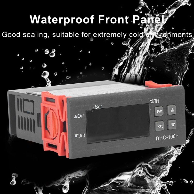 Humidity Controller LED Screen Hygrometer Digital Dehumidification Humidification Controller 220VAC